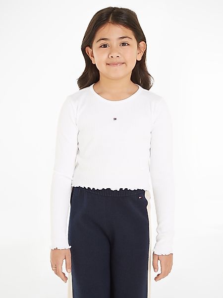 Tommy Hilfiger Langarmshirt ESSENTIAL RIB TOP günstig online kaufen