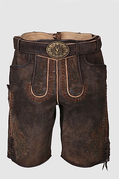 Lederhose Elliot mit Gürtel günstig online kaufen