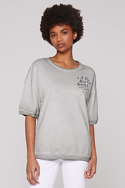 SOCCX Sweater, mit nach vorn gedrehten Seitennähten günstig online kaufen