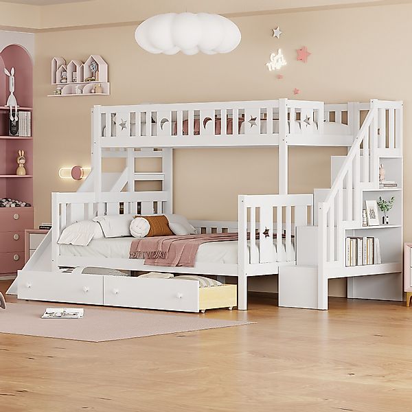 HAUSS SPOLE Etagenbett 90x200/140x200 cm mit günstig online kaufen