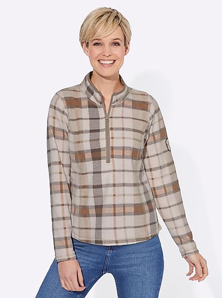 Witt Fleeceshirt Fleeceshirt Länge ca. 66 günstig online kaufen