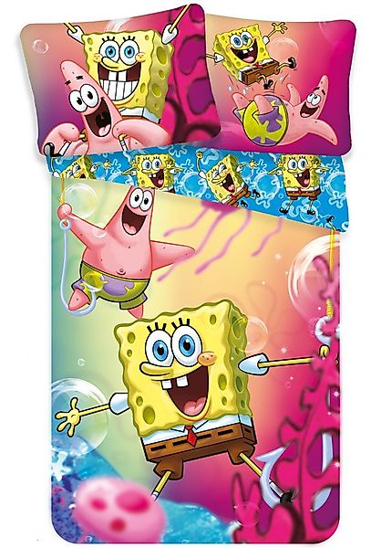 Sponge Bob Bettwäsche SpongeBob Bettwäsche BikiniBottom günstig online kaufen