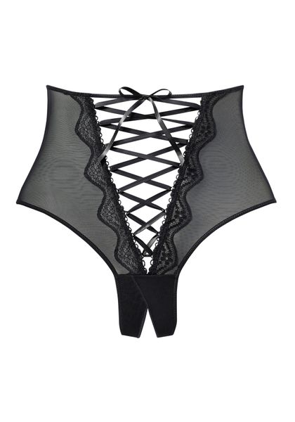 petite fleur gold High-Waist-String mit Ouvert-Öffnung günstig online kaufen