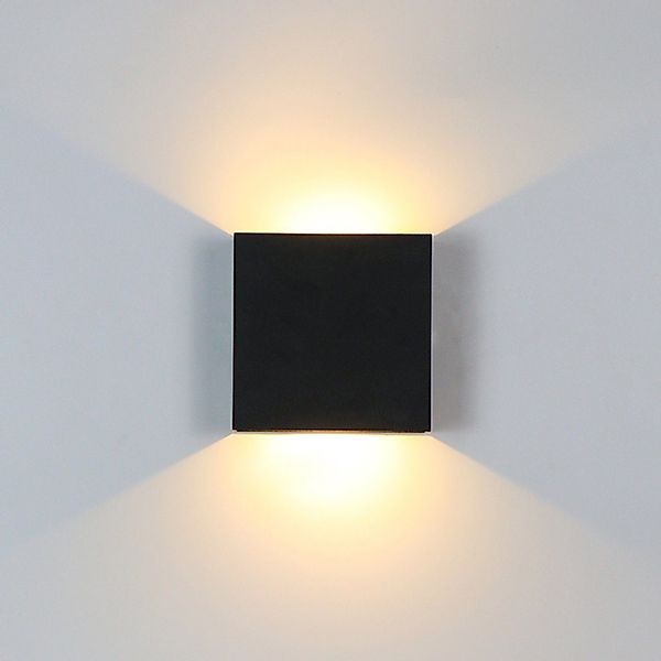 LETGOSPT Wandleuchte 6W/12W LED Wandlampe Innen, günstig online kaufen