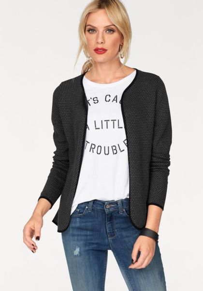 ONLY Strickjacke Diamond (1-tlg) Plain/ohne Details günstig online kaufen