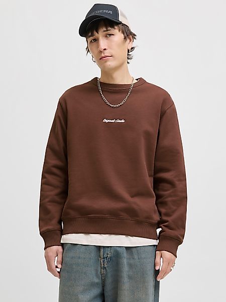 Jack & Jones Sweatshirt "JORNORREBRO EMB SWEAT CREW NOOS" mit Logo Print günstig online kaufen