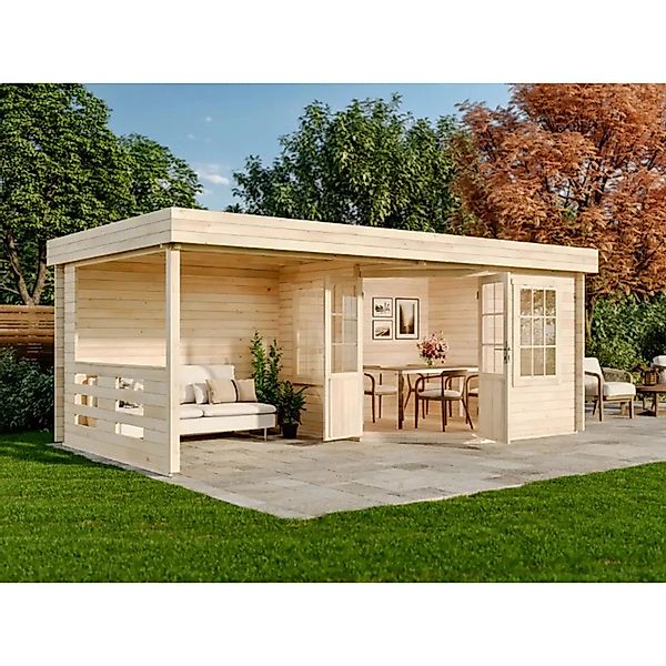 Alpholz Gartenhaus Holz Hanna-40, BxT: 602x324 günstig online kaufen