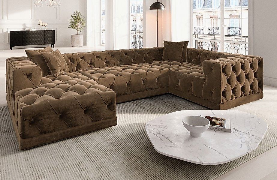Sofa Dreams Wohnlandschaft Designer Stoff Sofa günstig online kaufen