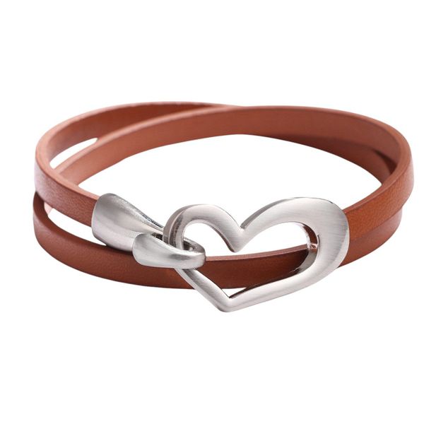 KARMA Wickelarmband Damen Herz PU Leder günstig online kaufen
