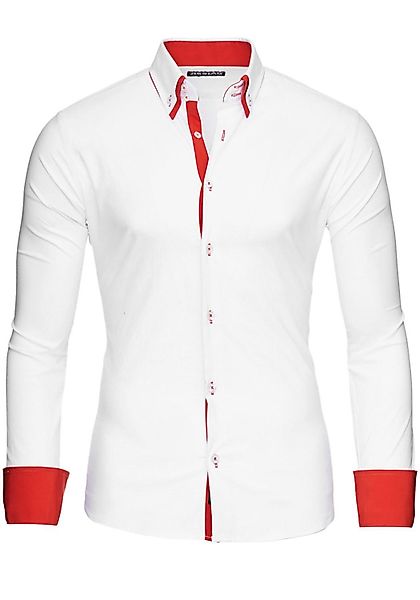 Reslad Langarmhemd Reslad Herren Langarm Hemd günstig online kaufen