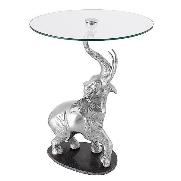riess-ambiente Beistelltisch ELEPHANT 80cm transparent / günstig online kaufen