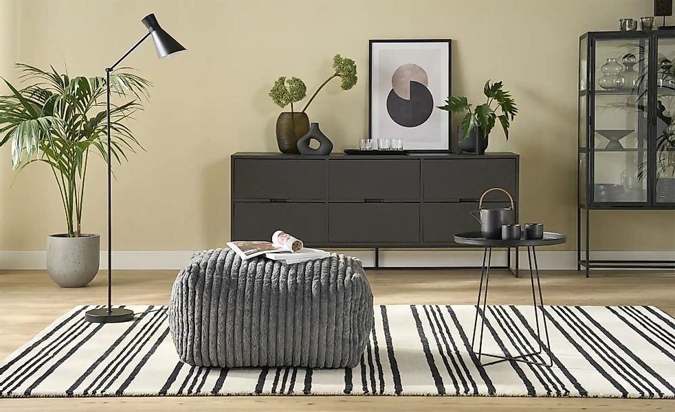 Sessel vakuumiert Sashenka ¦ grau ¦ Maße (cm): B: 116 H: 75 T: 110.0 Polste günstig online kaufen