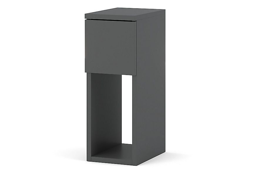 KOSETO Nachtkonsole Nachttisch mit 1 Schublade – 20x30x55 cm – für Schlafzi günstig online kaufen