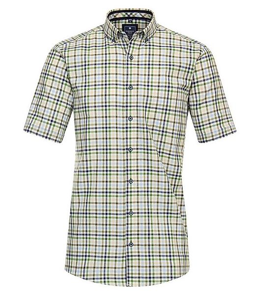 Redmond Kurzarmhemd kariert Modern Fit günstig online kaufen