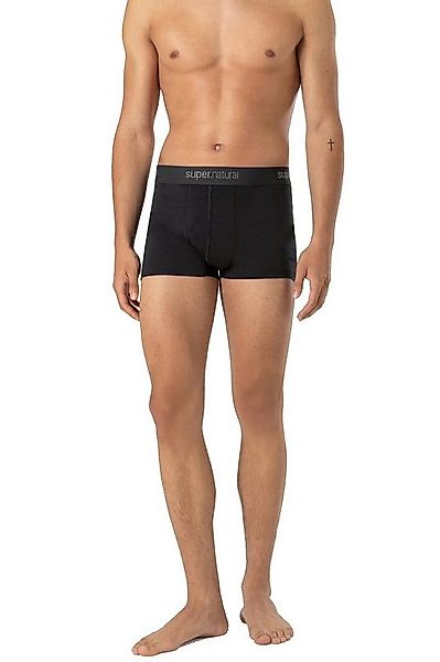 SUPER.NATURAL Boxershorts Tundra 175 - Merinowolle - Unterwäsche schwarz He günstig online kaufen
