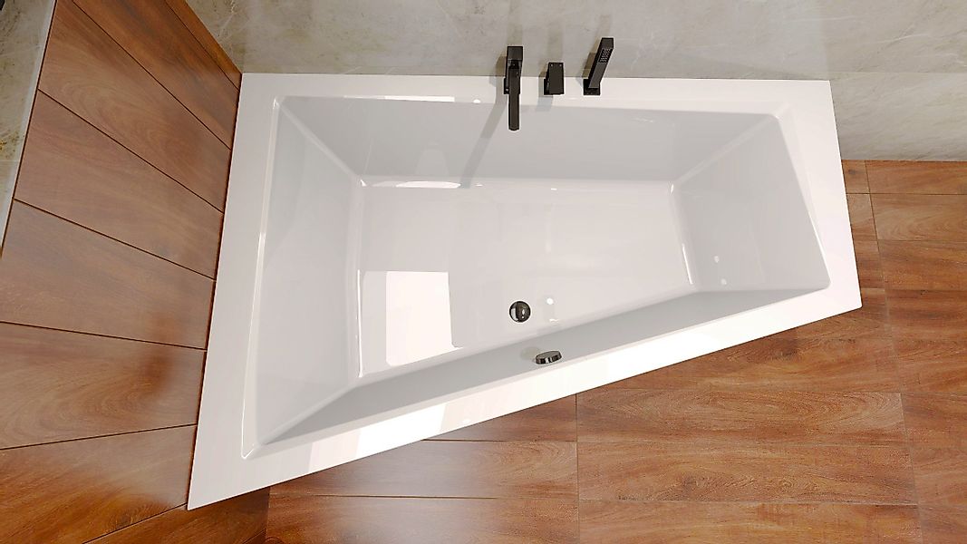KOLMAN Badewanne Eckwanne 150x85 INTIMA Links günstig online kaufen