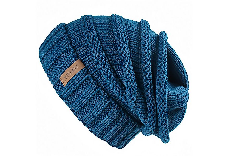 FOUORTUNATE-BEE Strickmütze Damen Wintermütze, weiche Strickmütze, locker & günstig online kaufen