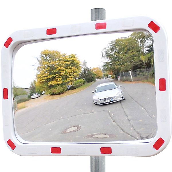 TRUTZHOLM Verkehrsspiegel Eckig 40x60cm Sicherheitsspiegel Straßenspiegel günstig online kaufen