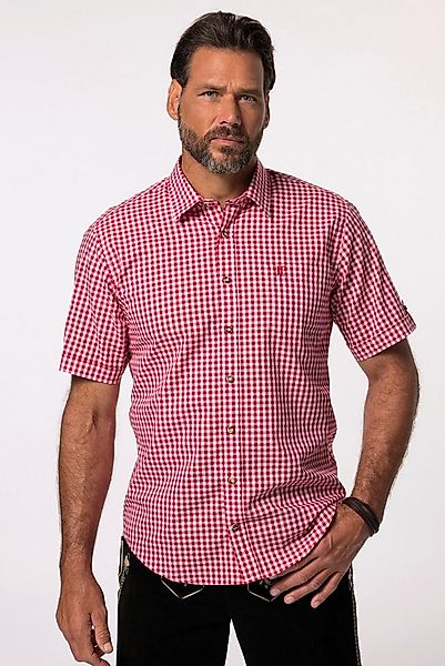 JP1880 Kurzarmhemd bis 7XL Halbarm-Trachtenhemd Karo-Muster günstig online kaufen