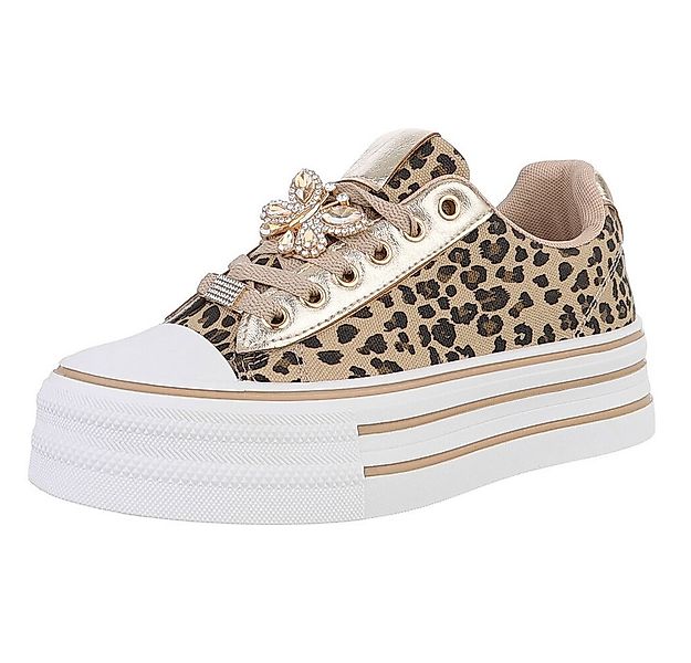 Ital-Design Damen Low-Top Freizeit Sneaker (88671925) Flach Sneakers Low in günstig online kaufen