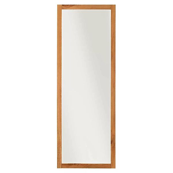 Garderoben Wandspiegel mit Holzrahmen Kernbuche Massivholz günstig online kaufen