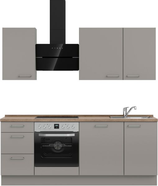 nobilia® Küchenzeile "Laser II", Ausrichtung wählbar, günstig online kaufen