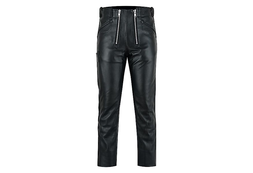 BOHMBERG Lederhose HerrenZimmermannshose, Zunfthose echtes Rinds Leder, Sch günstig online kaufen