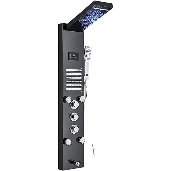 LuxaSteel Duscharmatur Regendusche, Duscharmatur Regendusche, Massage günstig online kaufen