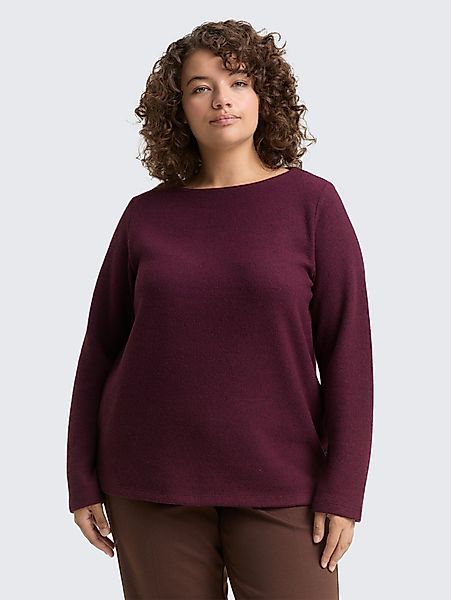 TOM TAILOR PLUS Sweatshirt Strick & günstig online kaufen