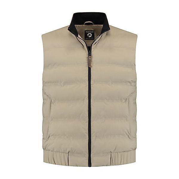 Travelin' Steppweste Travelin' Magnus Bodywarmer Men Taupe 3XL günstig online kaufen