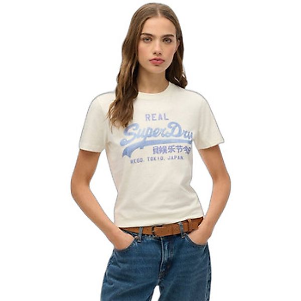 Superdry  T-Shirt T-shirt slim à strass femme  Vl günstig online kaufen