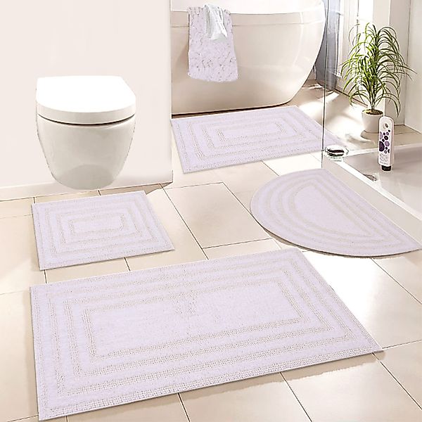 my home Badematte Inga, Rahmen, Badvorleger, günstig online kaufen