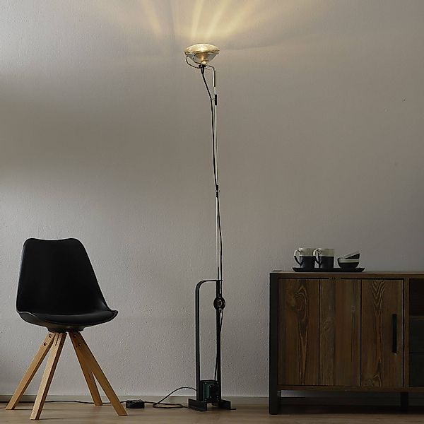 FLOS Toio Design-Stehleuchte Gx16d-LED schwarz günstig online kaufen