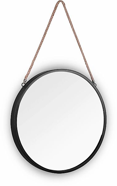 MIRRORS AND MORE Dekospiegel »Taira«, (1 St.), Wandspiegel Ø 40 cm, lackier günstig online kaufen