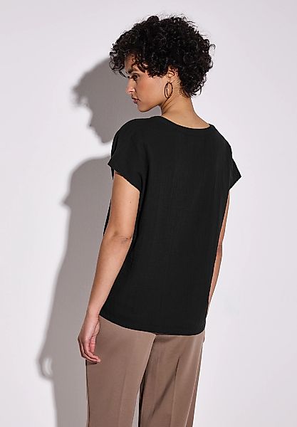 STREET ONE Hemdbluse, aus reiner Baumwolle günstig online kaufen