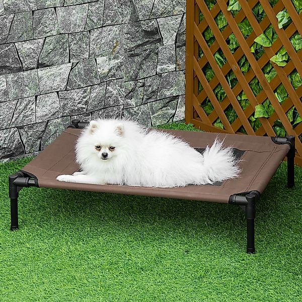 PawHut Tierbett Hundeliege, für Outdoor, Katzenbett, Schlafplatz, aus Stahl günstig online kaufen