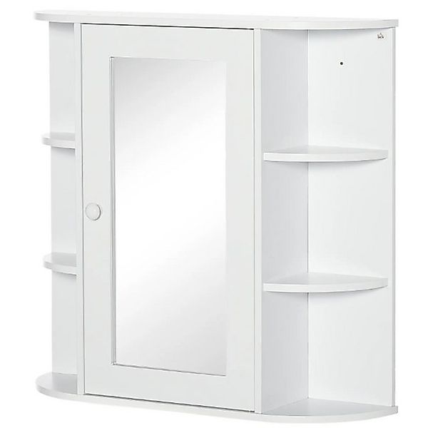 XDOVET Spiegelschrank Spiegelschrank Badschrank Badezimmerschrank, 8 Fächer günstig online kaufen