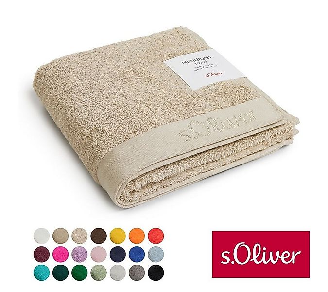 s.Oliver Handtuch s.Oliver, Premium Qualität, 600 gr/m², auch als Sets erhä günstig online kaufen
