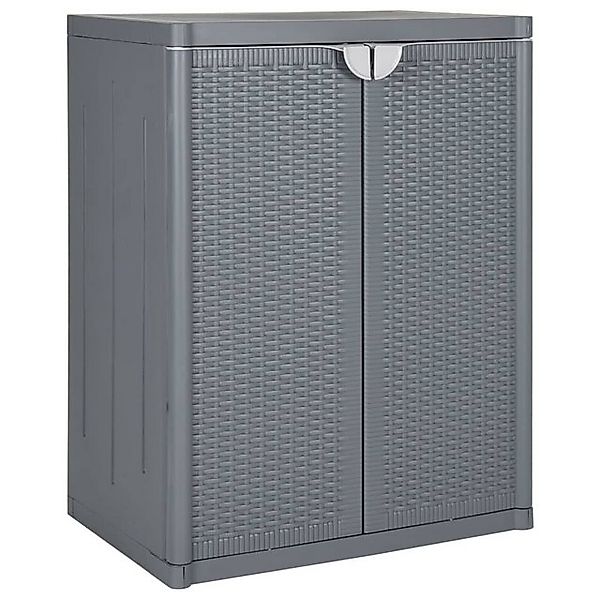 DOTMALL Werkzeugschrank Garten-Lagerschrank Fächerschrank PP 65x45x88 günstig online kaufen