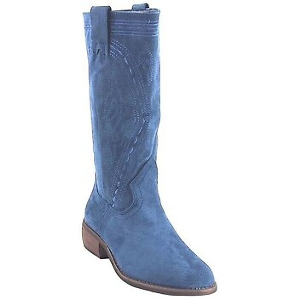 Bienve  Schuhe Damenstiefel  a2462 blau günstig online kaufen