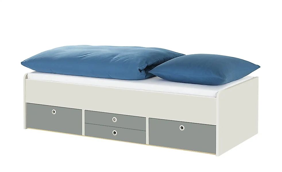 Schubkastenbett  Grow Up ¦ grau ¦ Maße (cm): B: 97 H: 54,5 Betten > Komfort günstig online kaufen