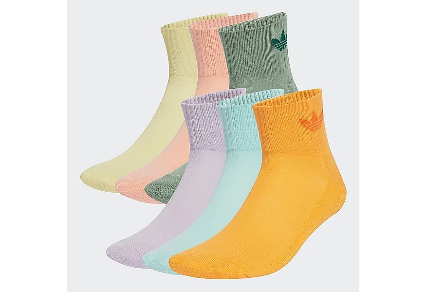adidas Originals Sportsocken 1/4 SOCKS 6P (6-Paar) für Laufen, 6er-Pack, mi günstig online kaufen
