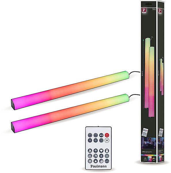 Paulmann EntertainLED Lightbar, RGB, 60cm, 2er-Set günstig online kaufen