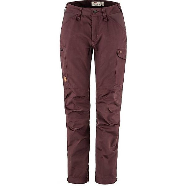 Fjällräven Outdoorhose Damen Outdoorhosen KAIPAK TROUSERS CURVED W (1-tlg) günstig online kaufen