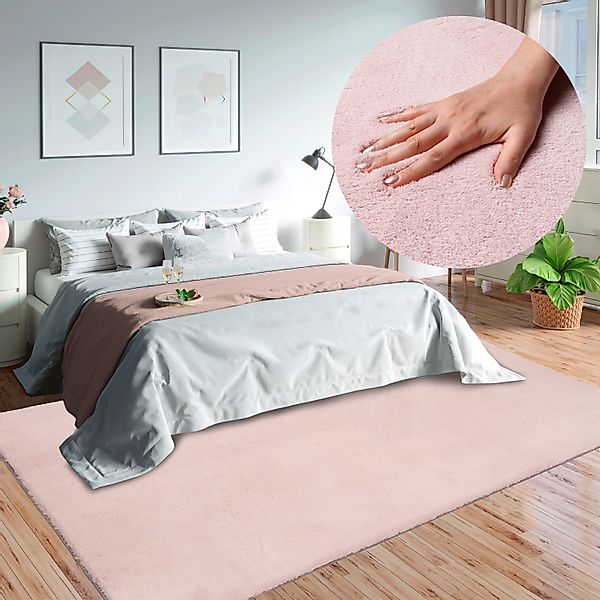 merinos Teppich Loft 37, Kunstfellteppich, rechteckig, günstig online kaufen