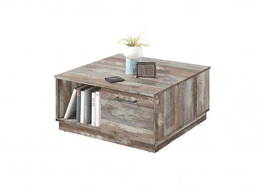 Gaimersheim Abverkauf Couchtisch auf Rollen Driftwood Vintage Dekor günstig online kaufen