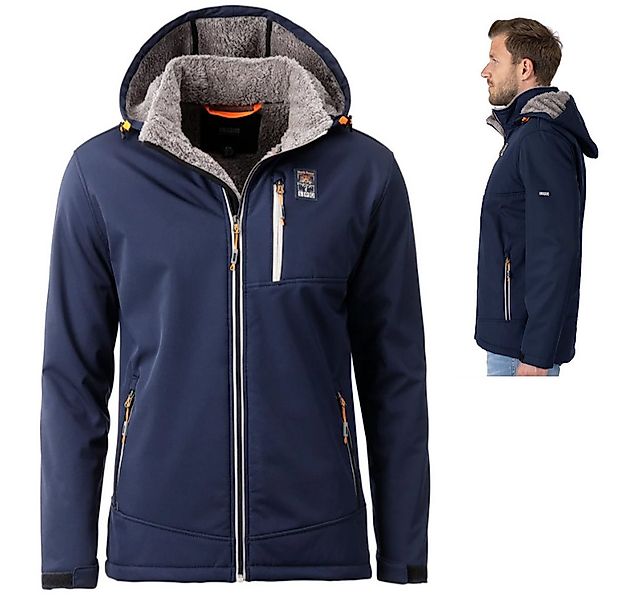 Linea Primero Trekkingjacke LPO - 3Lagen Softshell Jacke mit kuschligem Hoc günstig online kaufen
