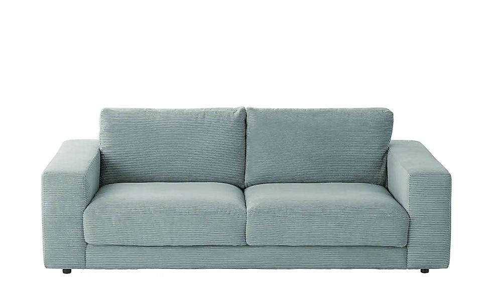 Jette Home Cordsofa  Sila ¦ blau ¦ Maße (cm): B: 230 H: 85 T: 127.0 Polster günstig online kaufen