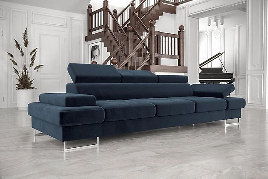 JVmoebel Sofa 4 Sitzer Couch Polster Sofa 4er Sitz Sofas Textil Sofa Möbel günstig online kaufen