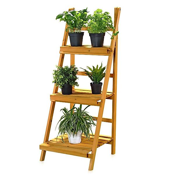 Mucola Blumenständer 3 Etagen Blumentreppe Blumenregal günstig online kaufen